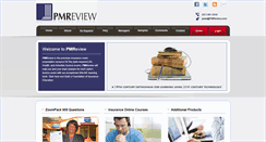 Desktop Screenshot of pmreview.com