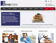 Tablet Screenshot of pmreview.com